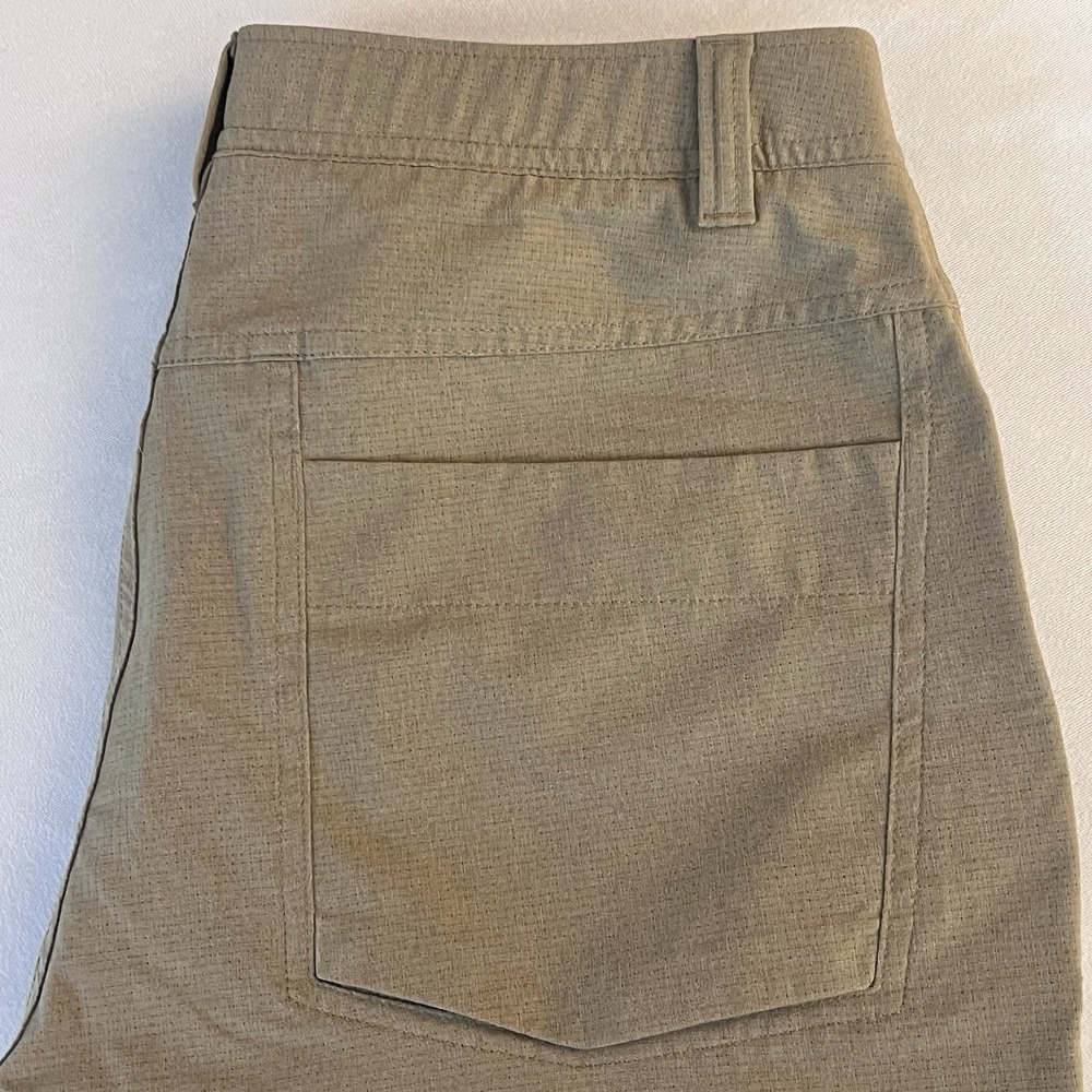 Under Armour Mens Khaki Brown Performance Casual‎ Golf Stretch Pants Size 34X34